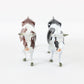 Lot Of 2 Friesian & Guernsey Cows Britains 54mm Metal Figures