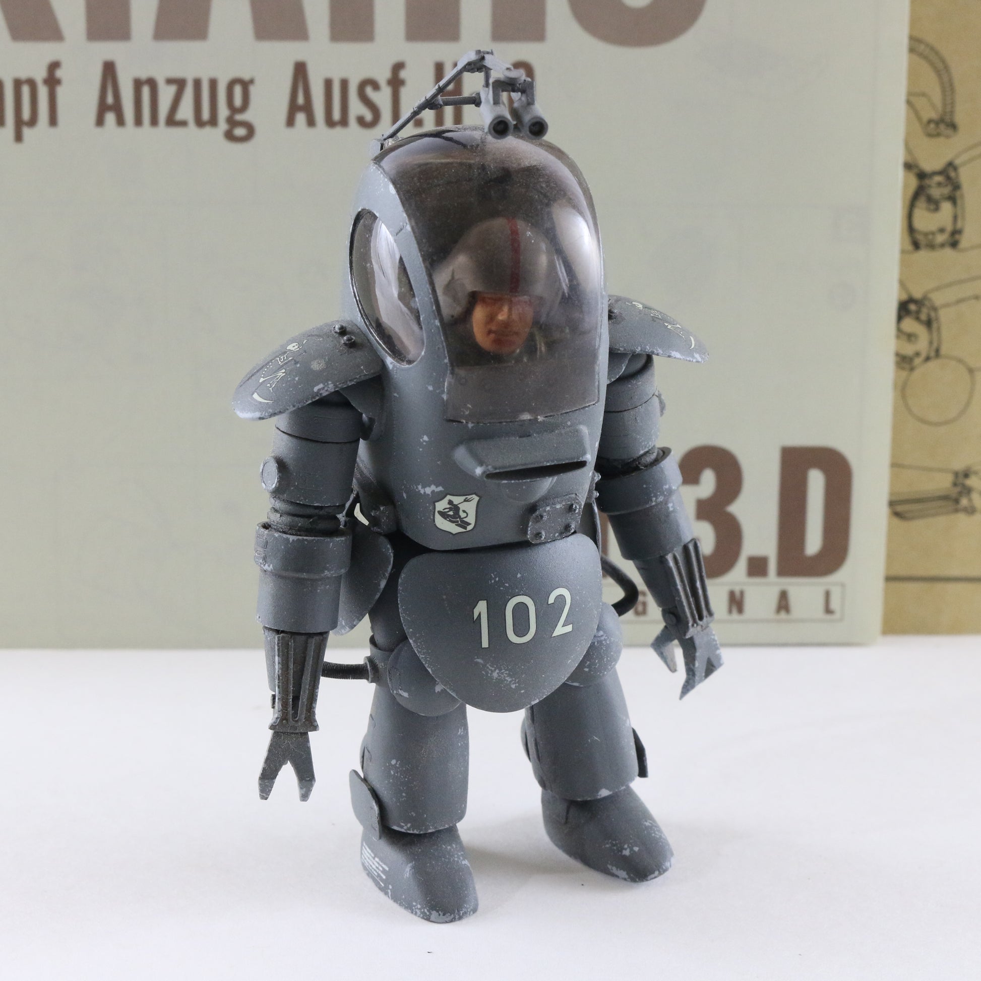 SF3D MASCHINEN PKA HO Panzer Kampf Anzug Ausf Nitto 1/20 Built  