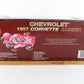 1957 Chevy Corvette Gasser Black W/ Flames Road Legends 1:18 Diecast Model 92019