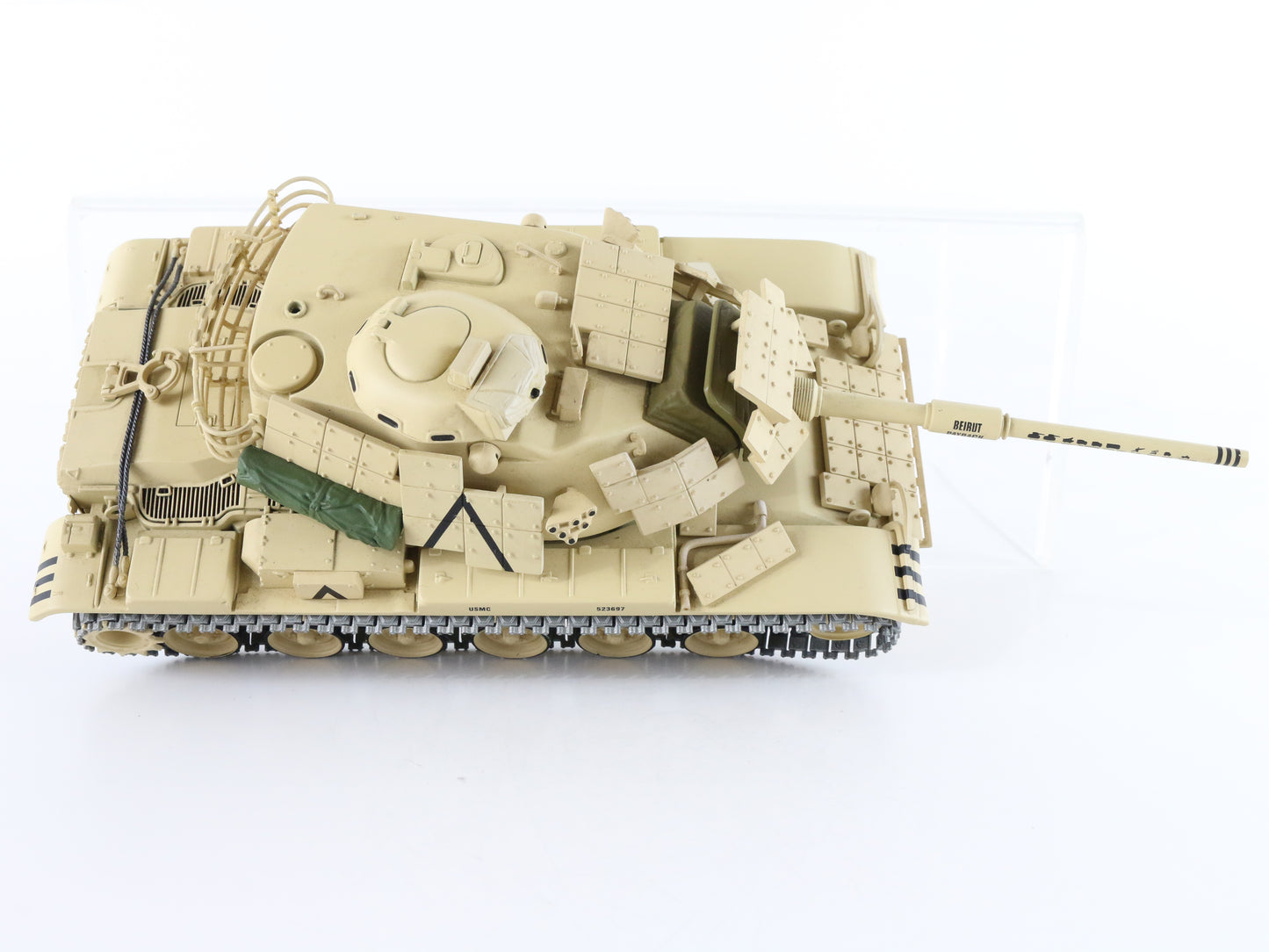 M60a1 Desert Storm Usa Main Battle Tank Minichamps 1:35 Military Vehicle