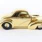 1941 '41 Willys Coupe Gold Metal Model Car Racing Champions 1:24 24k Plated