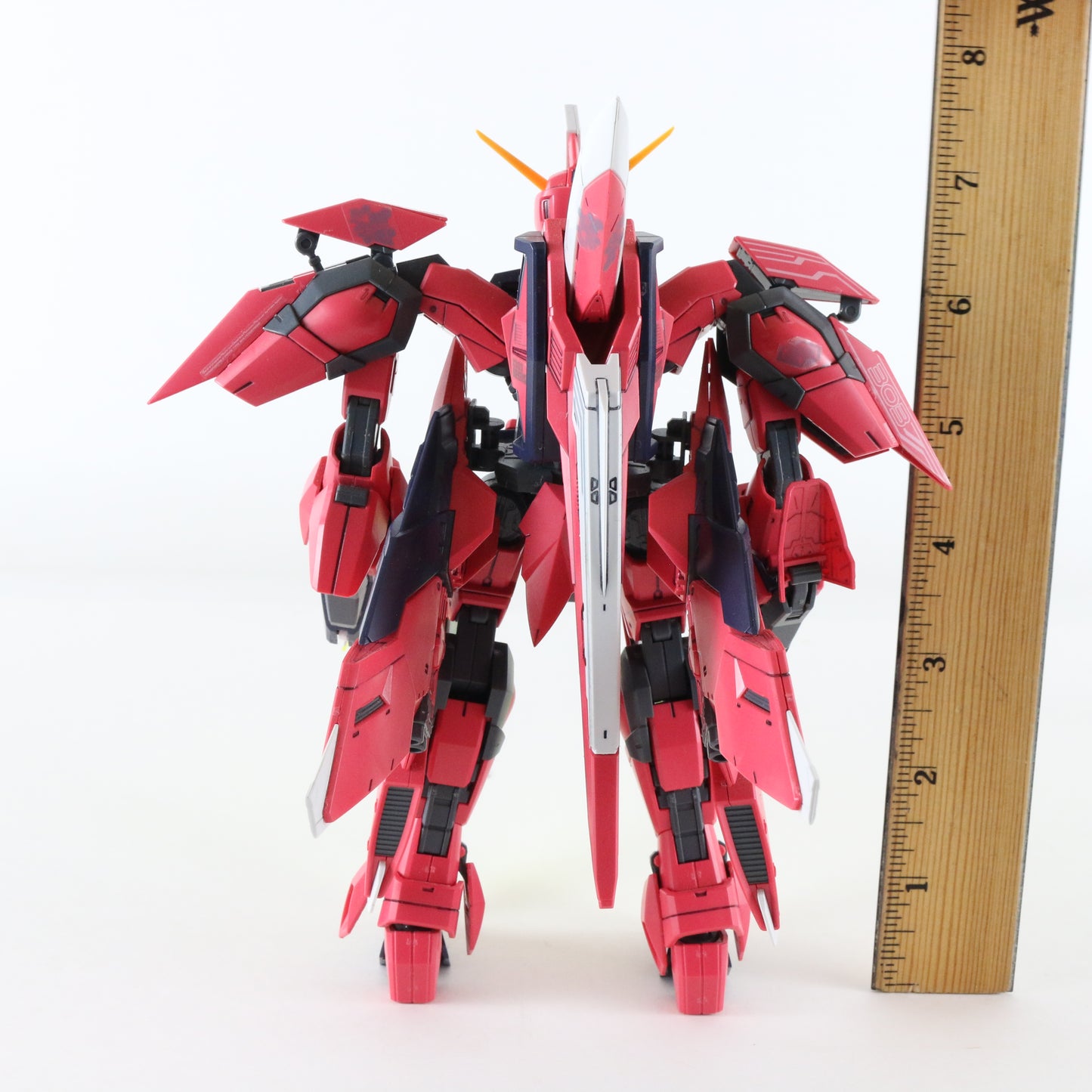 Gundam GAT-x303 MG Seed Aegis Mobile Suit Bandai 1/100 Figure W/ Accessories