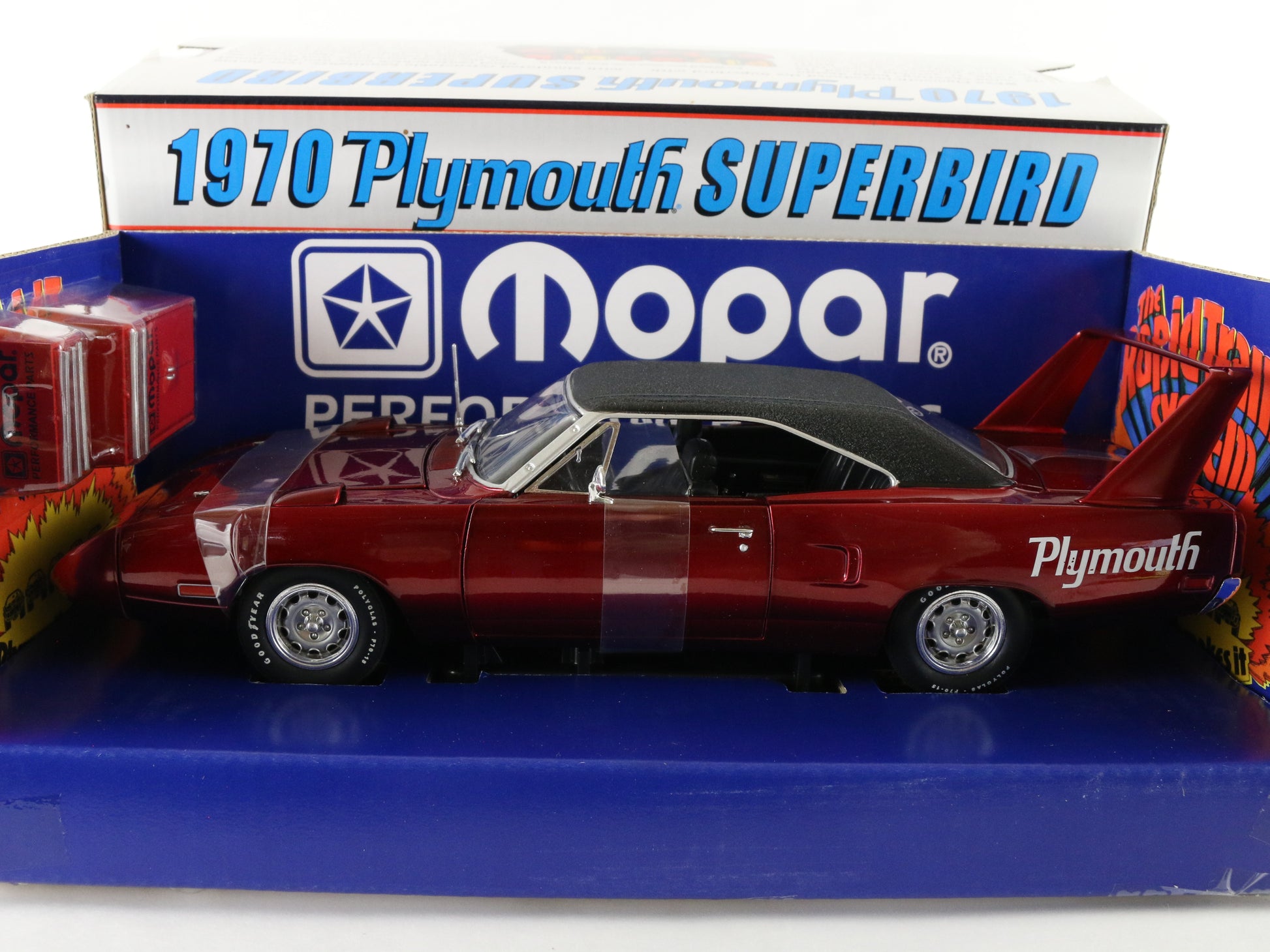 1970 Plymouth Superbird Rts Hemi Candy Apple Red Rc2 1:18 Limited Ed Of 500