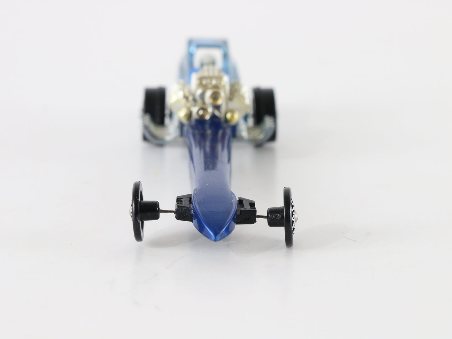 Vintage Hot Wheels Fuel Dragster Blue Metal Model Car Mattel 1:64 5951002