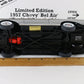 1957 Chevy Bel Air Fuelie Convertible Silver Danbury Mint 1:24 4936/5000 LIMITED