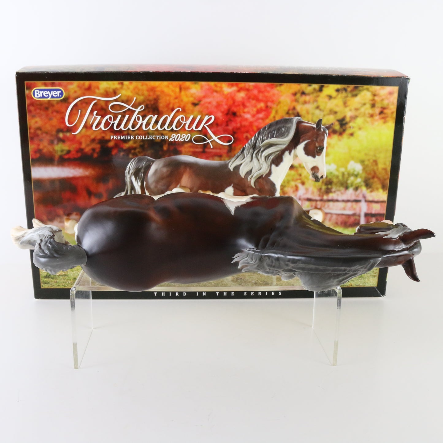 Breyer Troubadour Morgan Stallion Premier Club 2020 Box Bag And COA Horse