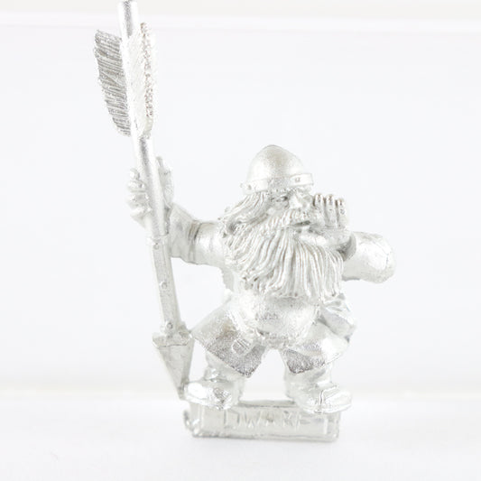 Dwarf Bolt Thrower Crew 504201 Citadel 1996 Warhammer Unpainted Figure 1.5"