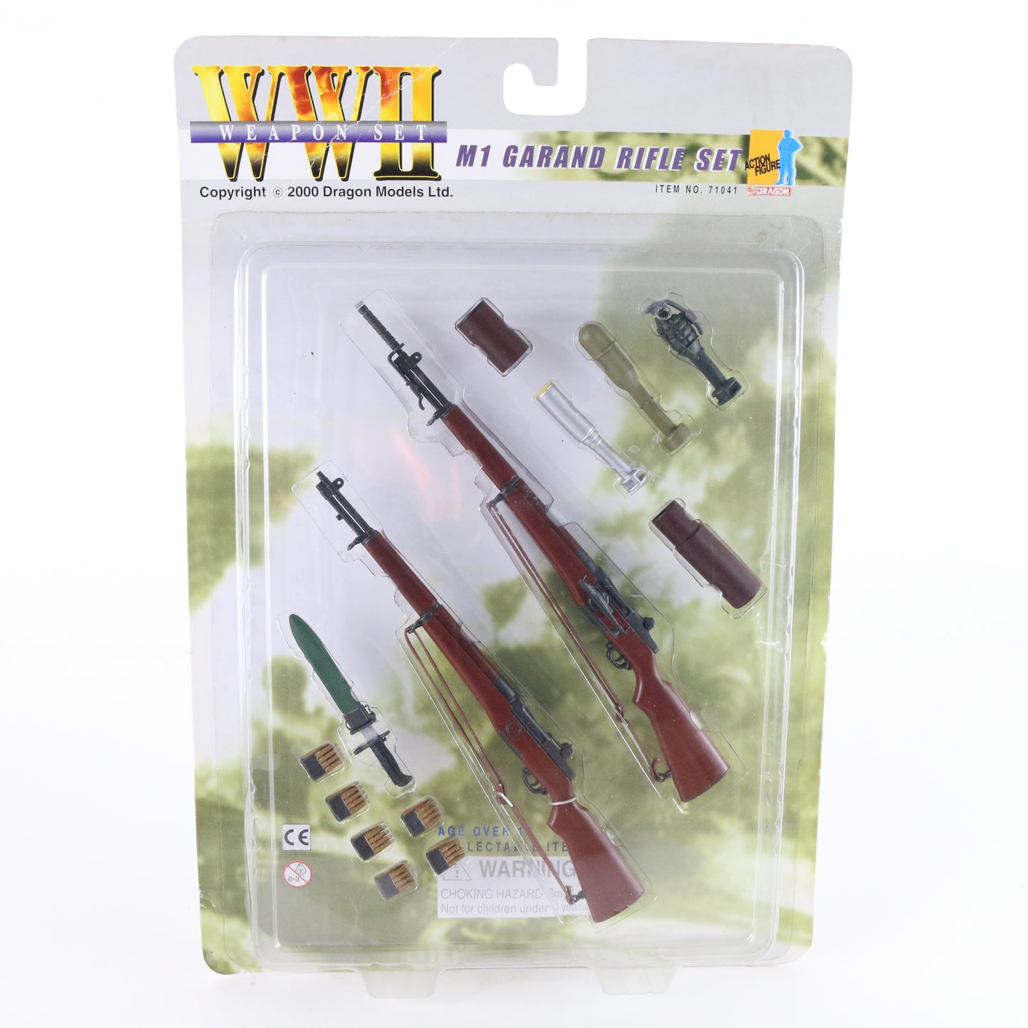 M1 Garand Rifle Set WW2 Weapons Action Figure Accessories Dragon 71041