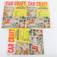 Lot Of 6 Car Craft February March & April 1961 Vintage Car Magazines