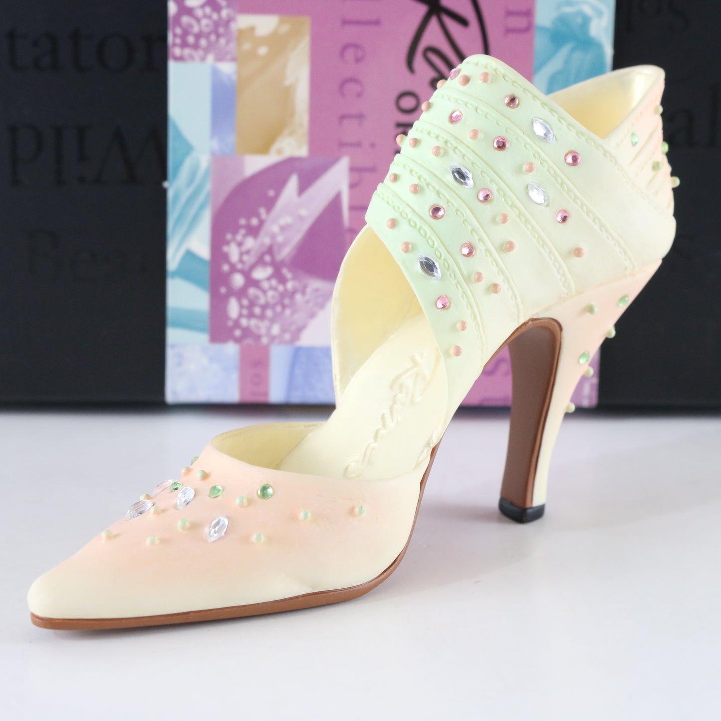 Spring Resin Collectible Shoe