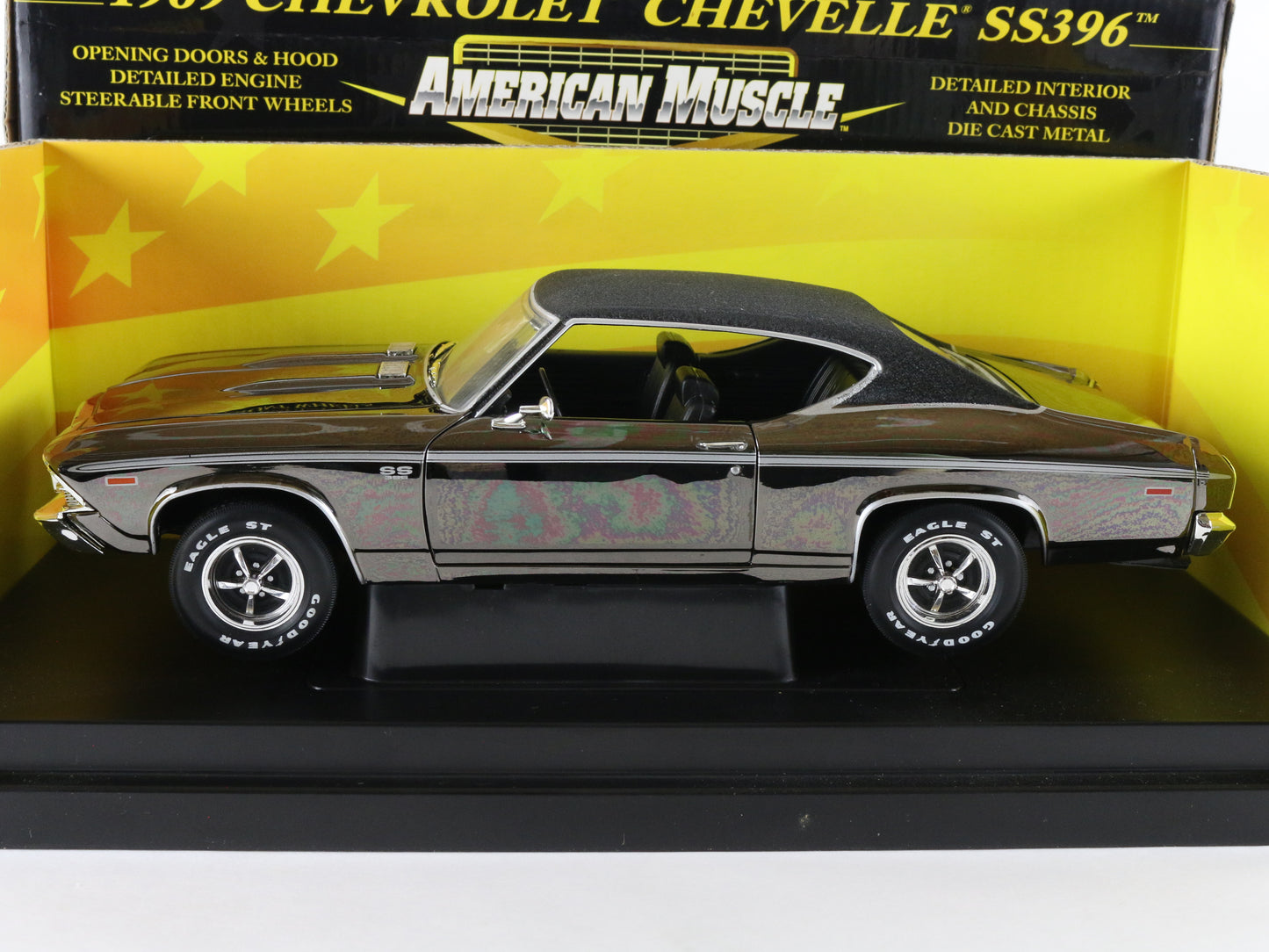 1969 Chevrolet Chevelle Ss396 Silver American Muscle LE 10 Year ERTL 1:18 36673