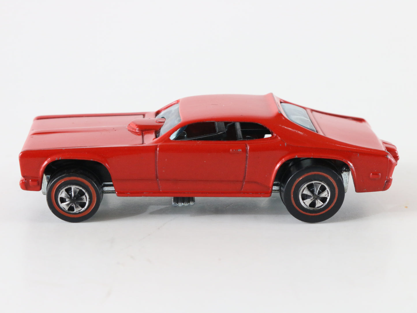 Hot Wheels Redline McEwen Mongoose Plymouth Red Mattel 1:64 USA 6410 NO DECALS