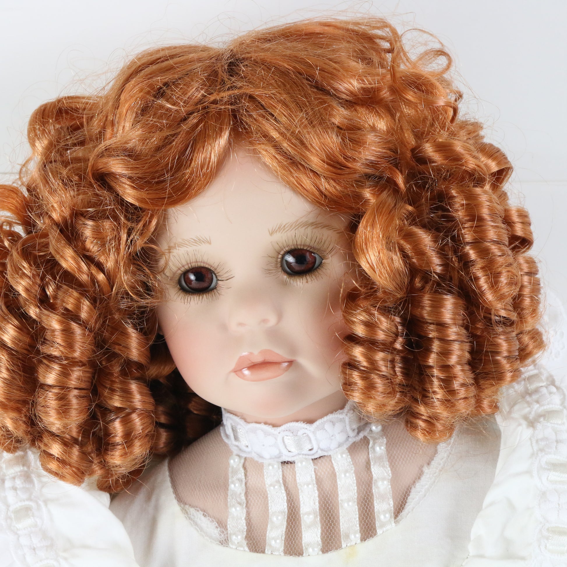 First Day Of School Maud Humphrey Seymour Mann Large 24" Porcelain Doll 20/2500