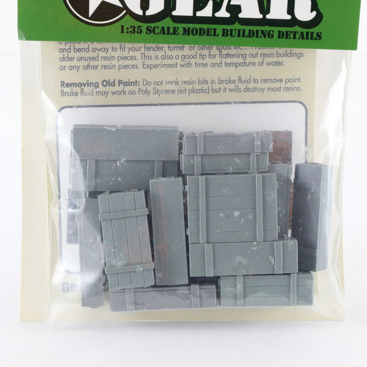 Wooden Crates Set #5 Stowage Military Accessories Value Gear 1:35 WC5 Resin