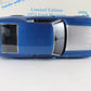 1971 Ford Mustang Fastback Mach 1 Blue #1163/5000 Danbury 1:24 Diecast Model