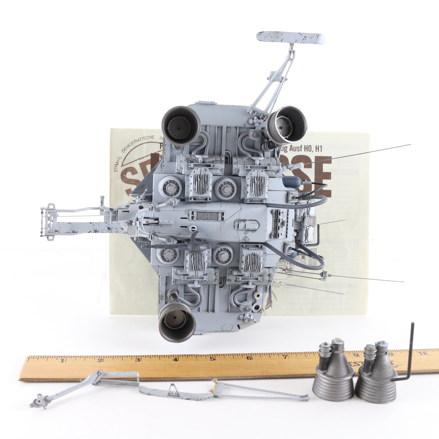 Ma.k Maschinen K Hornisse Panzer Kampf 41 Anzug Ausf Ho 1/20 Built & Painted