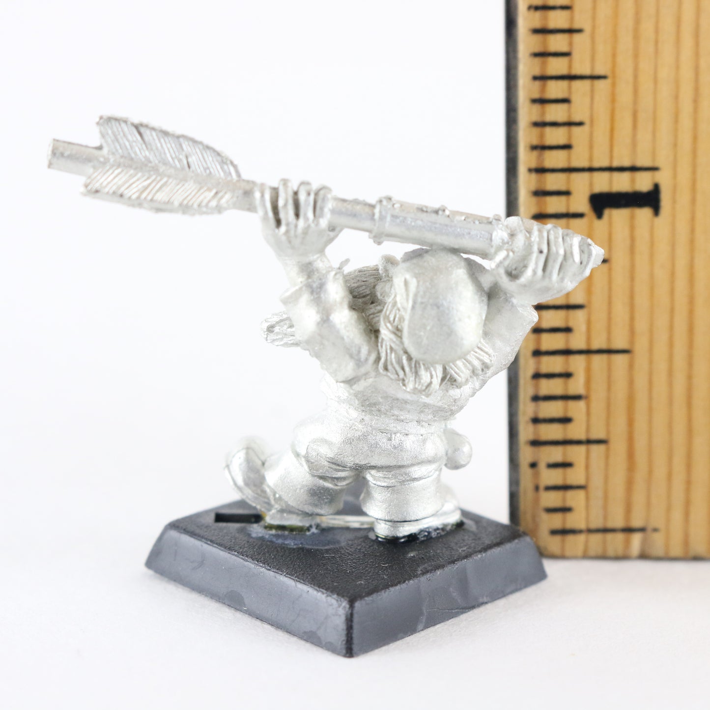Dwarf Bolt Thrower Crew 504202 Warhammer Citadel Unpainted Figure 1.25"