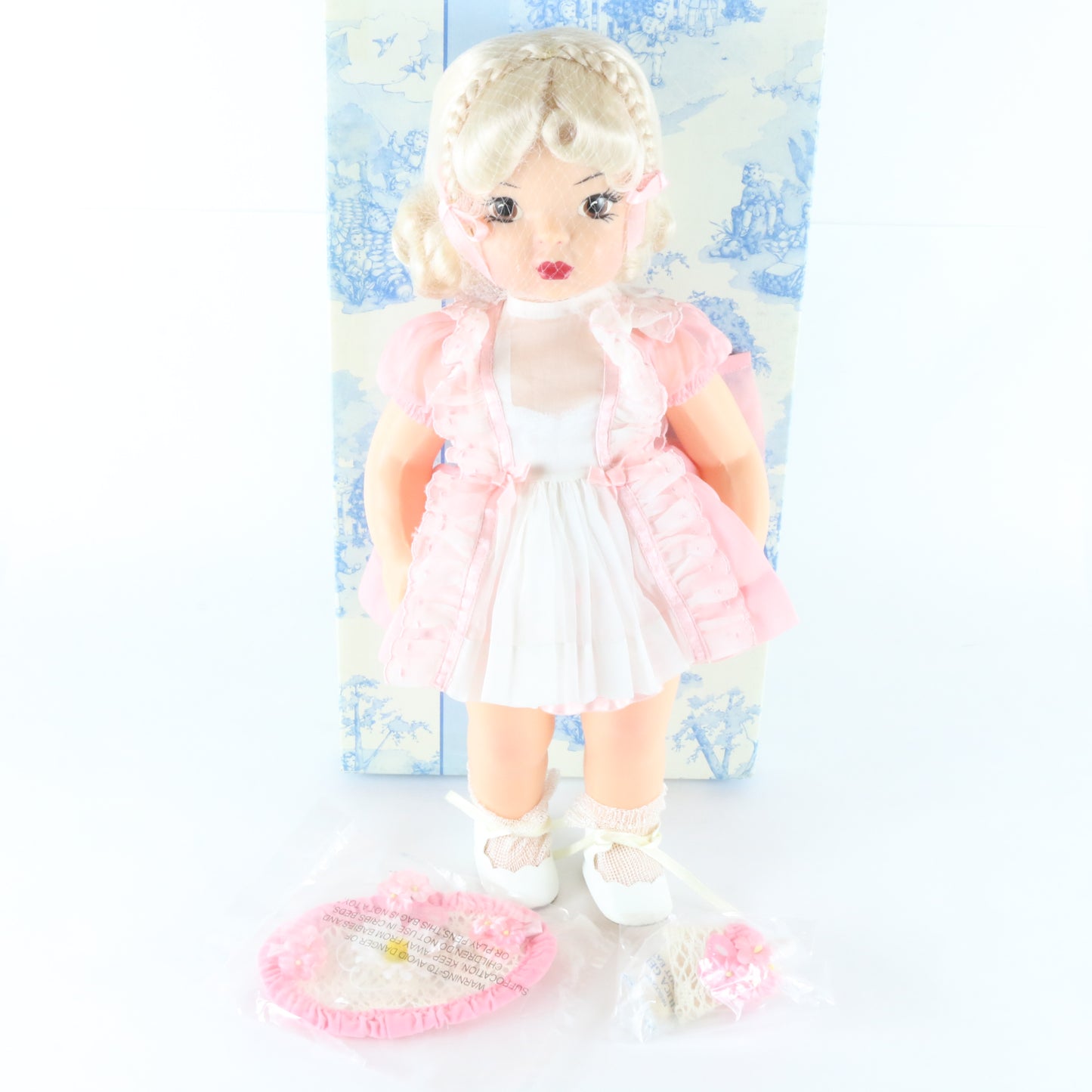 Terri Lee 50th Anniversary Pink Dress 16" Vinyl Doll Knickerbocker 2793/5000