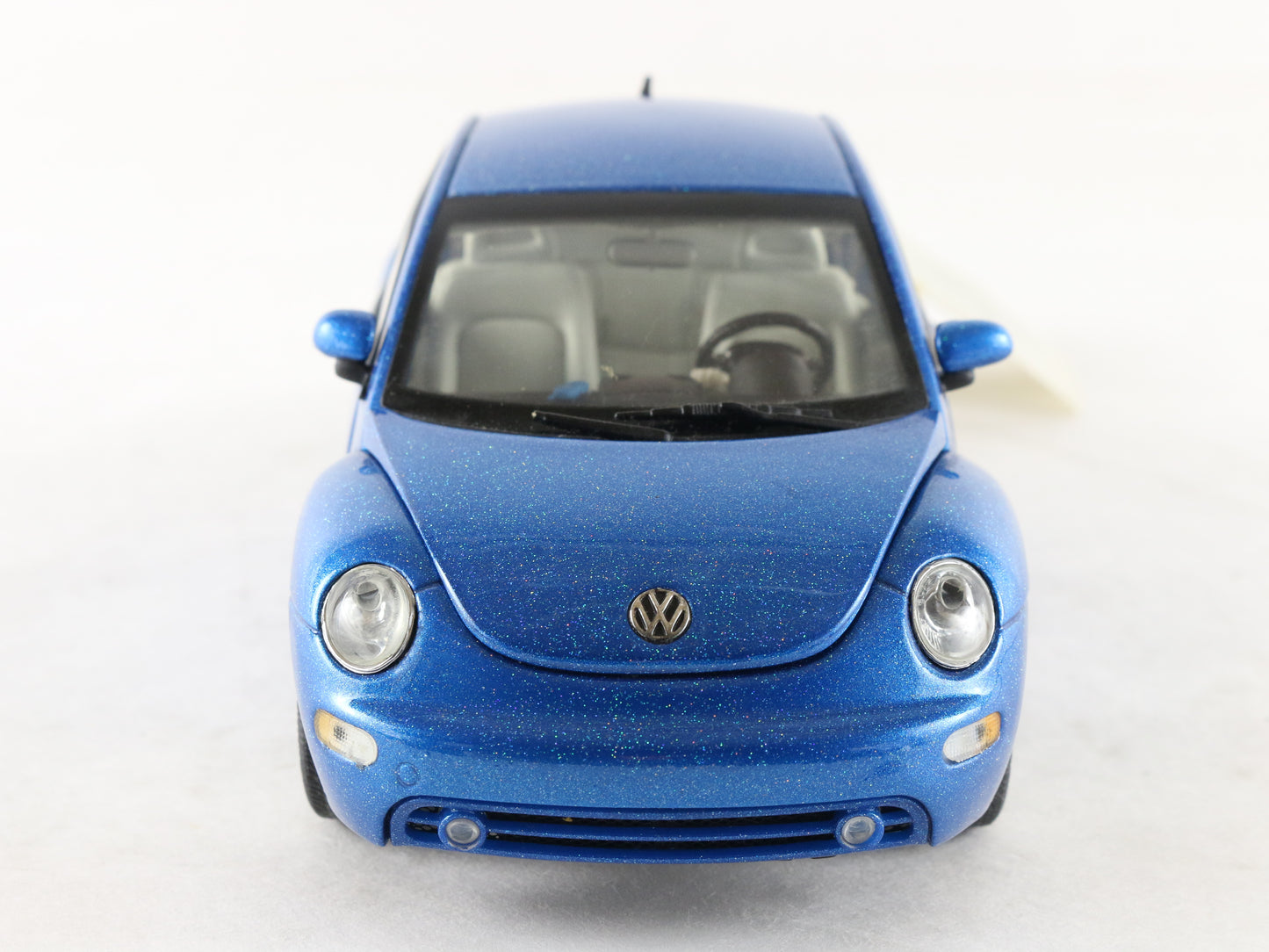 Volkswagen New Beetle Millennium Ed Blue Franklin Mint 1:24 Model Car