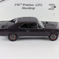 1967 Pontiac GTO Hardtop Purple Danbury Mint 1:24 Diecast Model Car