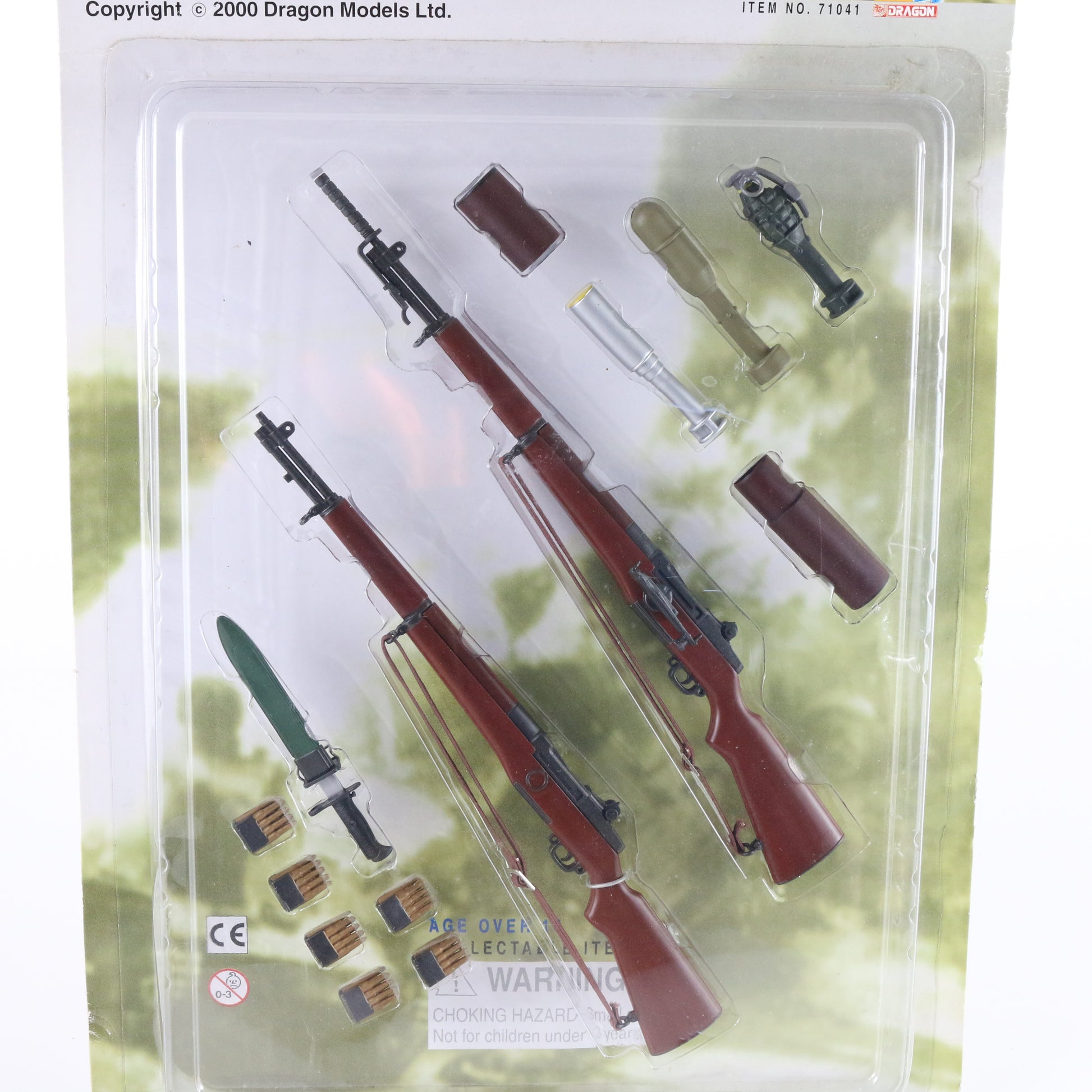 M1 Garand Rifle Set WW2 Weapons Action Figure Accessories Dragon 71041