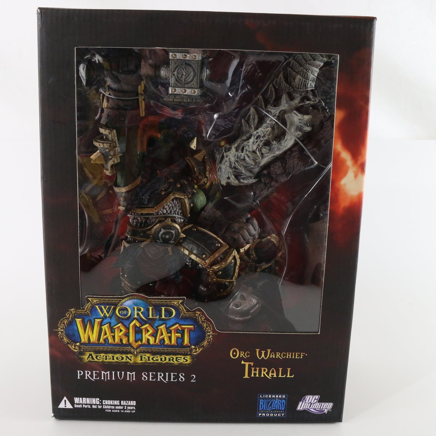 World Of Warcraft Orc Warchief Thrall Action Figure Series 2 DC Unlimited