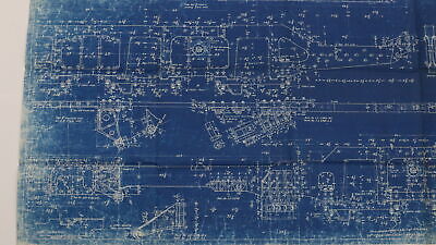 Santa Fe Motive Power Train Blueprint 43 123 May 21 1935 41"