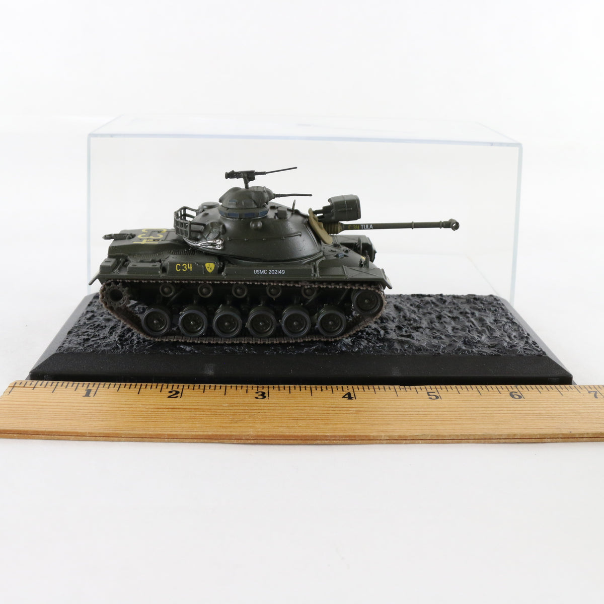 M48 A3 Patton 2 1st Tank Battalion USMC Vietnam 1968 Altaya 1:72 Metal Vehicle