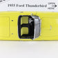1955 Ford Thunderbird Convertible Yellow Limited Danbury Mint 1:24 Diecast 3726