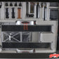 Toms Garage Black & Silver Diecast Tool & Trailer Set GMP 1:18 Model G1800158