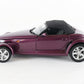 Plymouth Prowler Convertible Purple Danbury Mint 1:24 Diecast Model