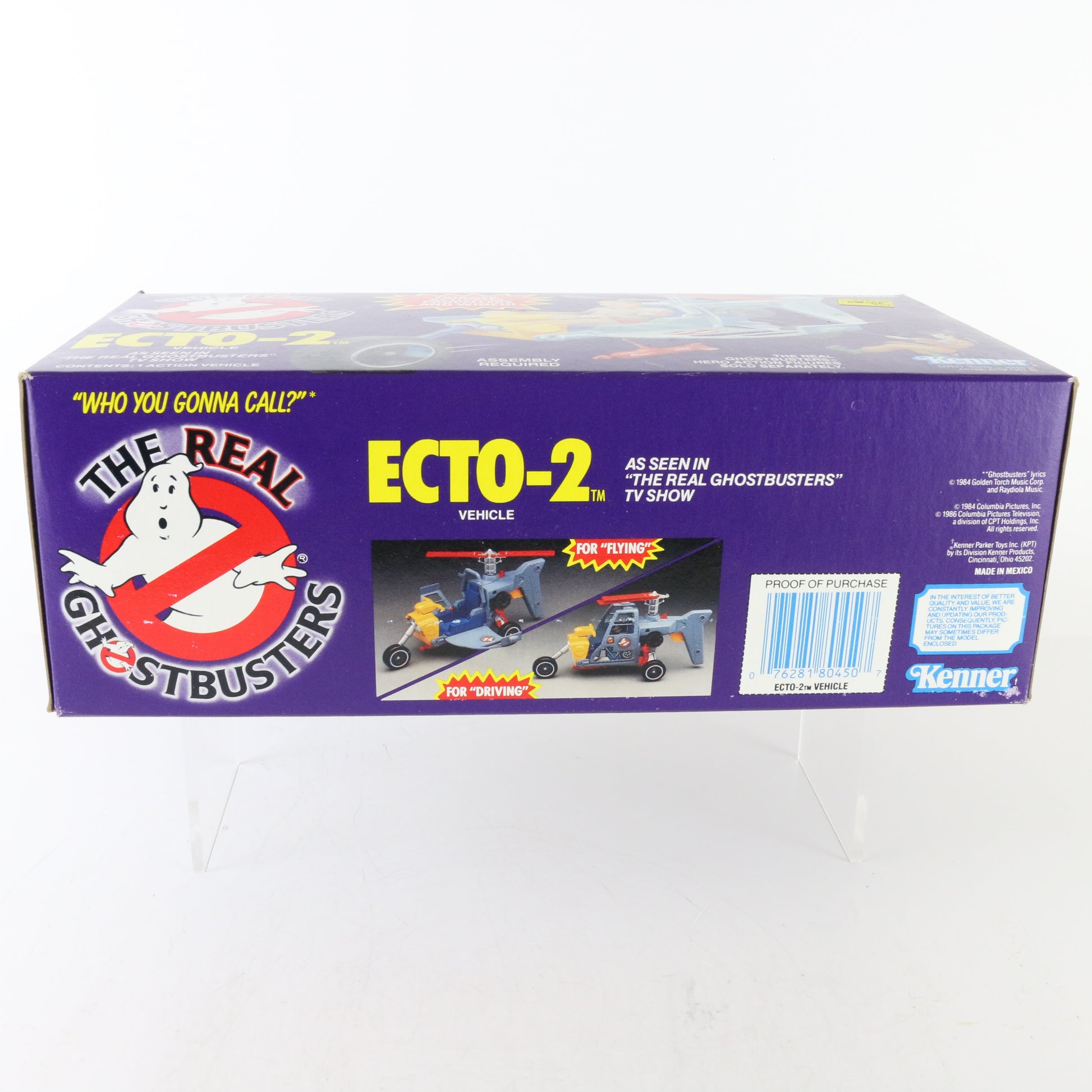 Ghostbusters Ecto-2 Helicopter Flying Vehicle, Kenner 1986