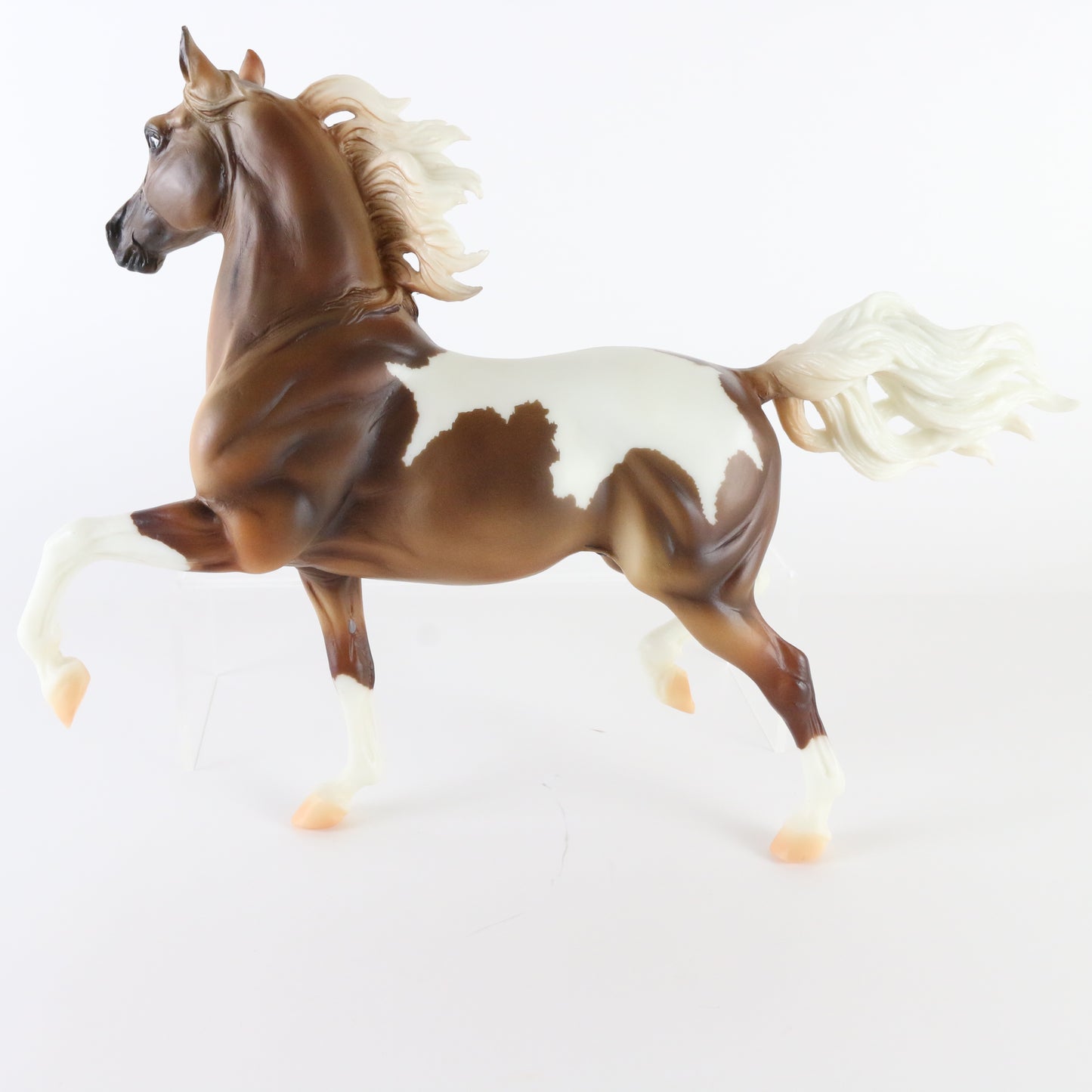 Breyer Part Of Half Arab Family Huckleberry Bey Chestnut Pinto JcPenny Horse