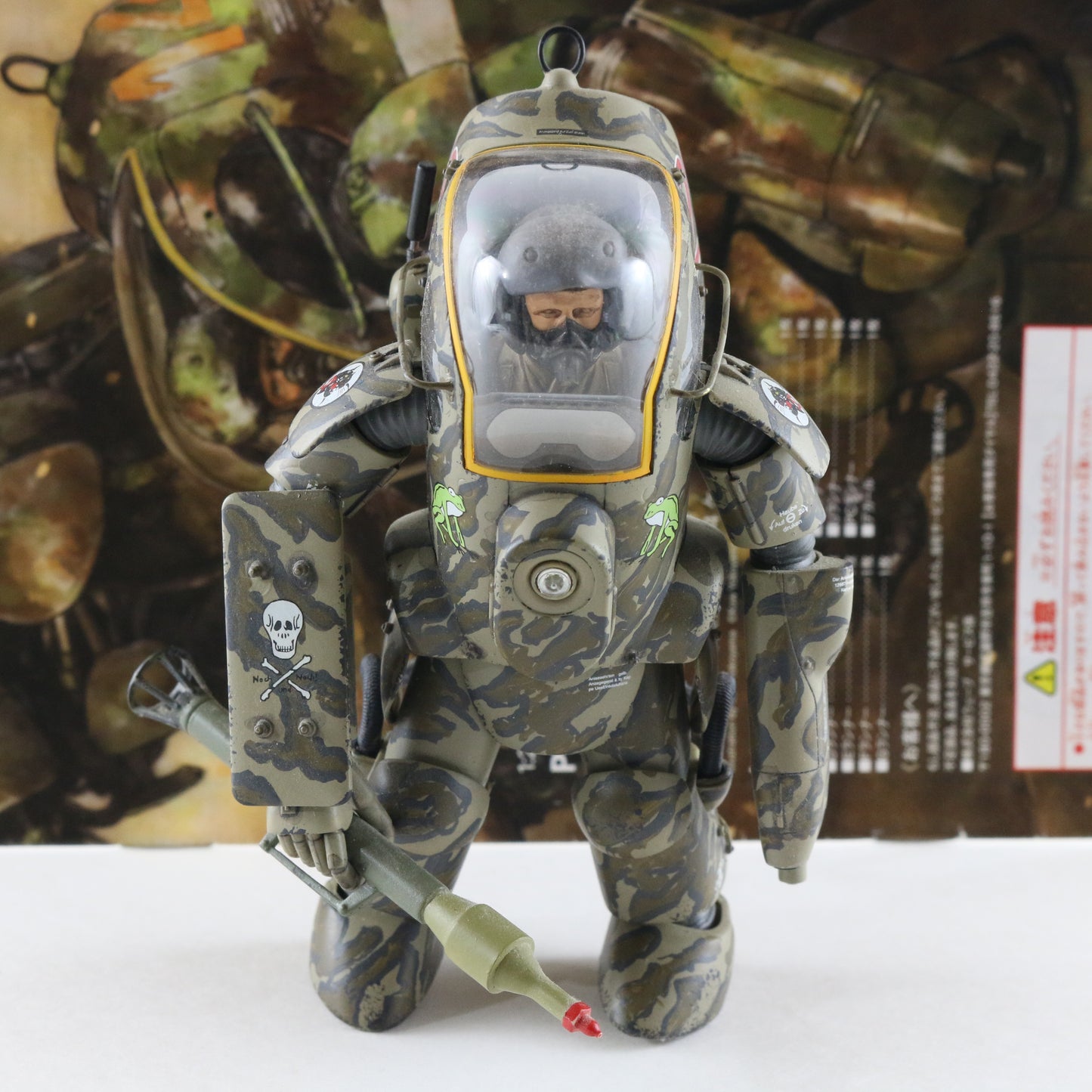 Maschinen Krieger Ma.k. Zbv3000 Ketzer Panzer Kampf Anzug Auf K-4 1:20 PRO Built