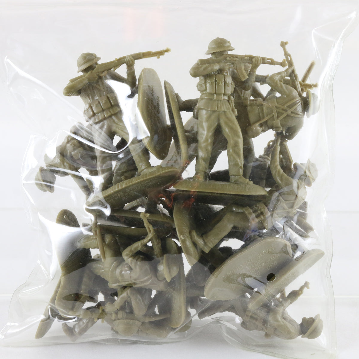 Set Of NVA Soldiers Vietnam War TSSD Figure Set #30 Plastic TSSD30