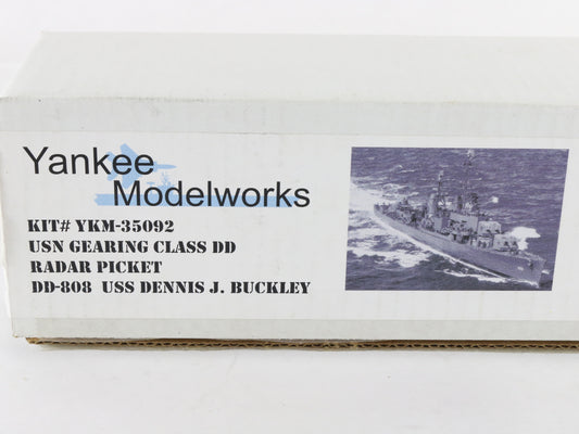 USS Dennis J Buckley DD-808 Radar Picket Yankee 1:350 Modelworks Kit YKM-35092