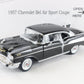 1957 Chevrolet Bel Air Sport Coupe Black White Danbury Mint 1:24 Diecast 