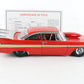 1958 Plymouth Fury Pro Street Red Dragster Danbury Mint 1:24 Model Car