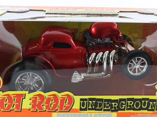 Defibrillator Red Hot Rod Underground Lady Luck 1:18 Dragster Model Car