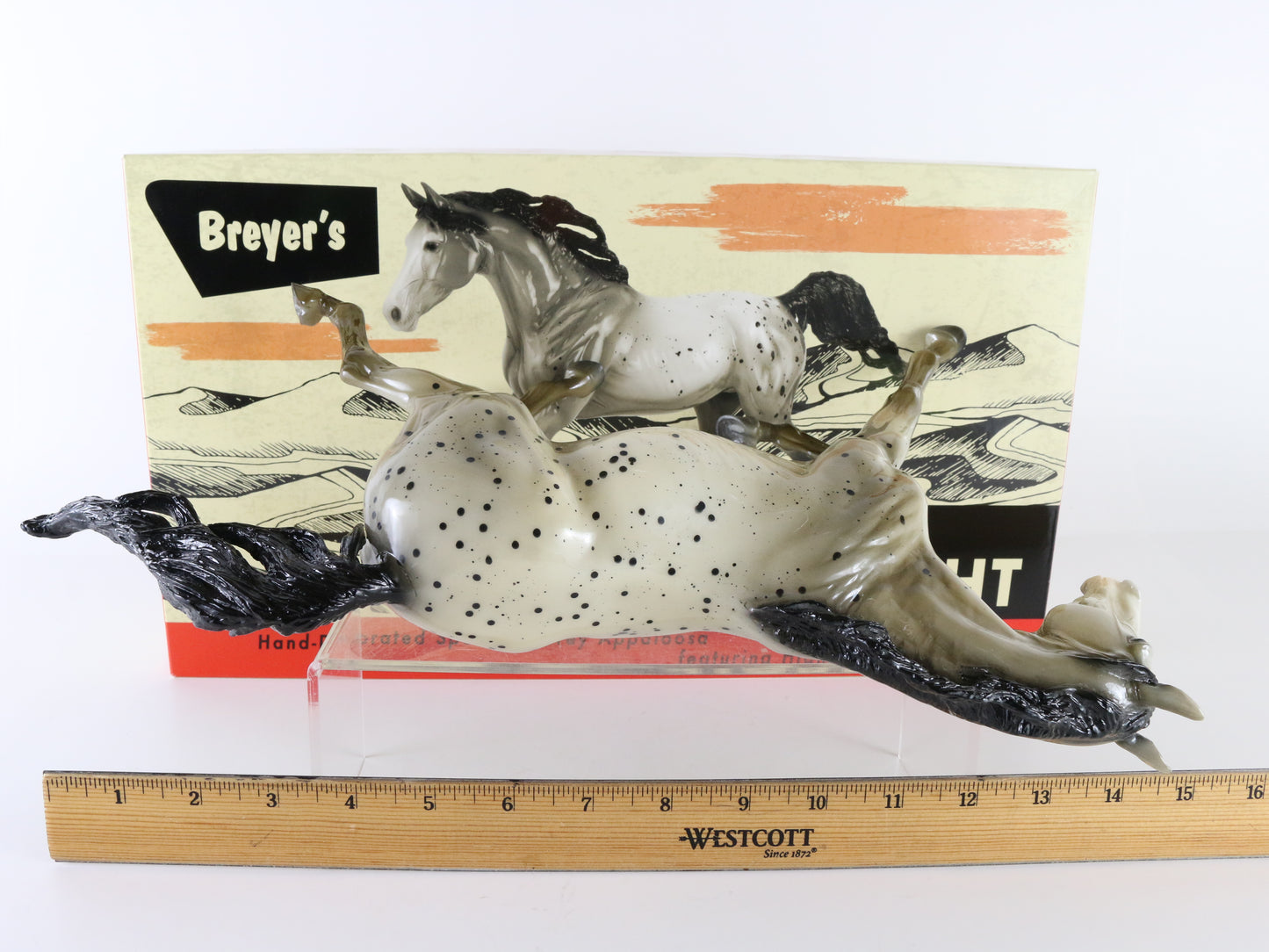 Breyer Starlight Shagya Arabian Glossy Vintage Club W/ Box & COA Horse