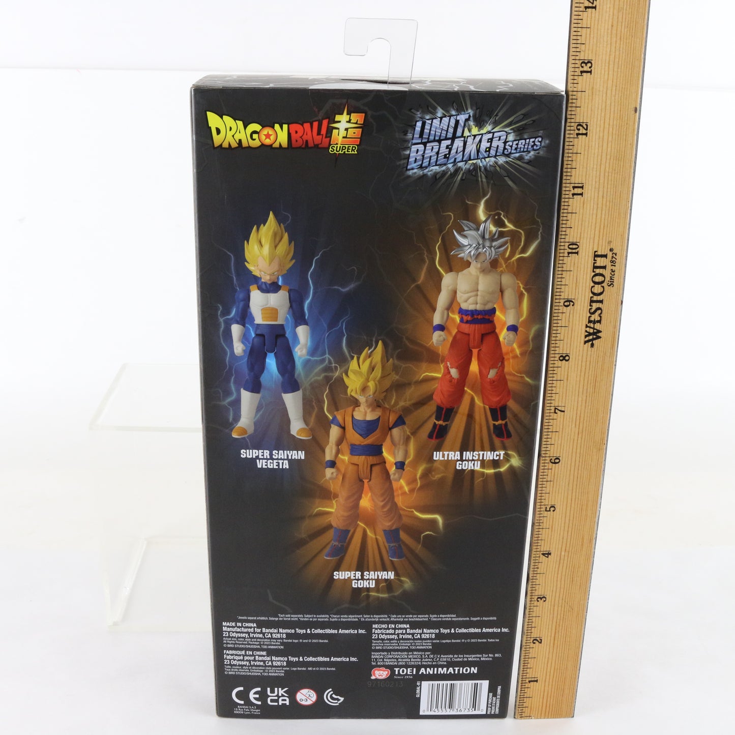 Dragon Ball Super Limit Breaker Super Saiyan Goku Figure Bandai Namco 36735