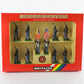 USMC National & Marine Corps Flag Standard Set Of 10 Britains 1:32 7303 Metal