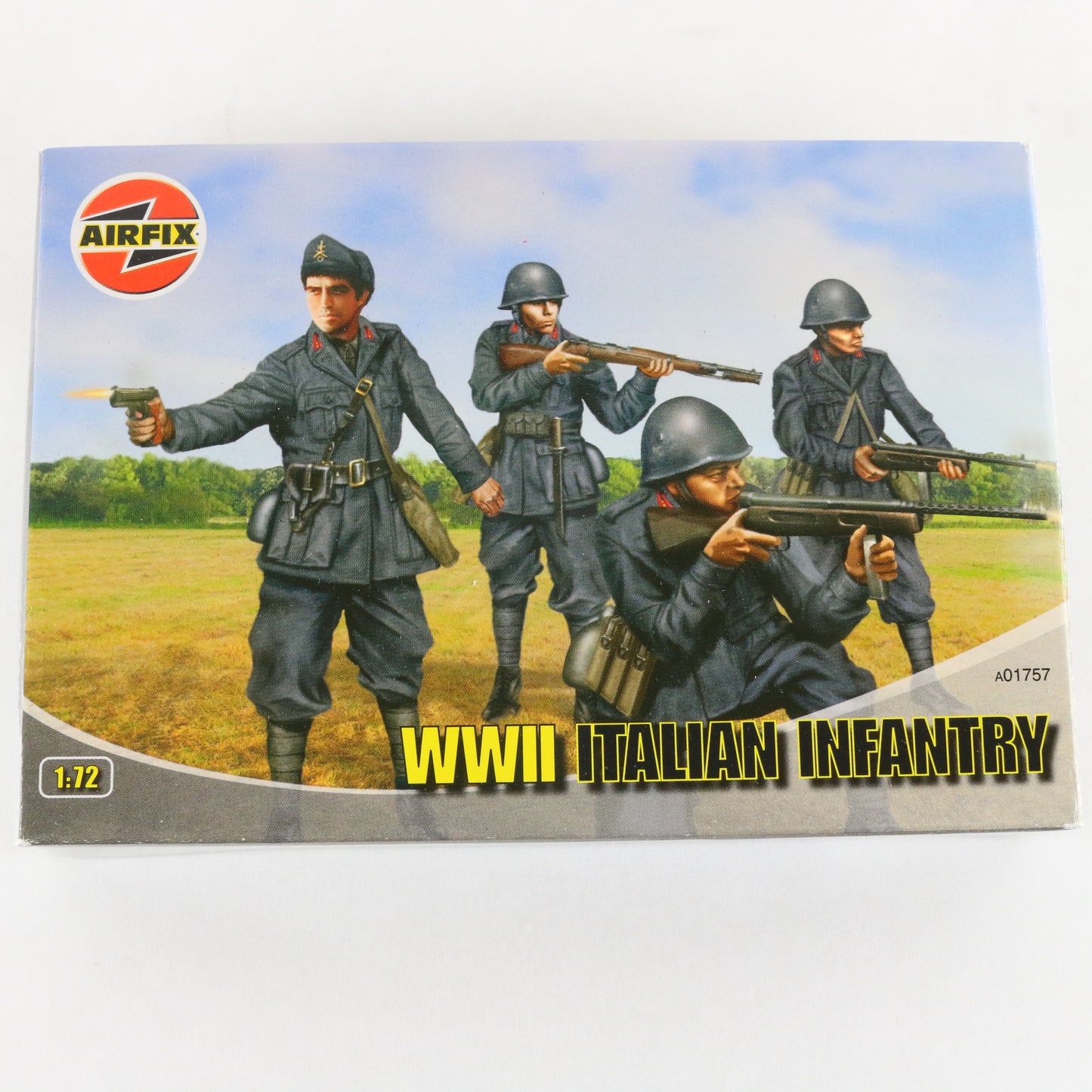 Italian Infantry WWII Airfix 1:72 A01757 Plastic Model Soldier Figures