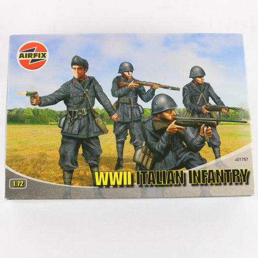Italian Infantry WWII Airfix 1:72 A01757 Plastic Model Soldier Figures