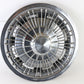Lot Of 2 Vintage 1970s Chevrolet Wire Metal Wheel Hubcaps 16.5"
