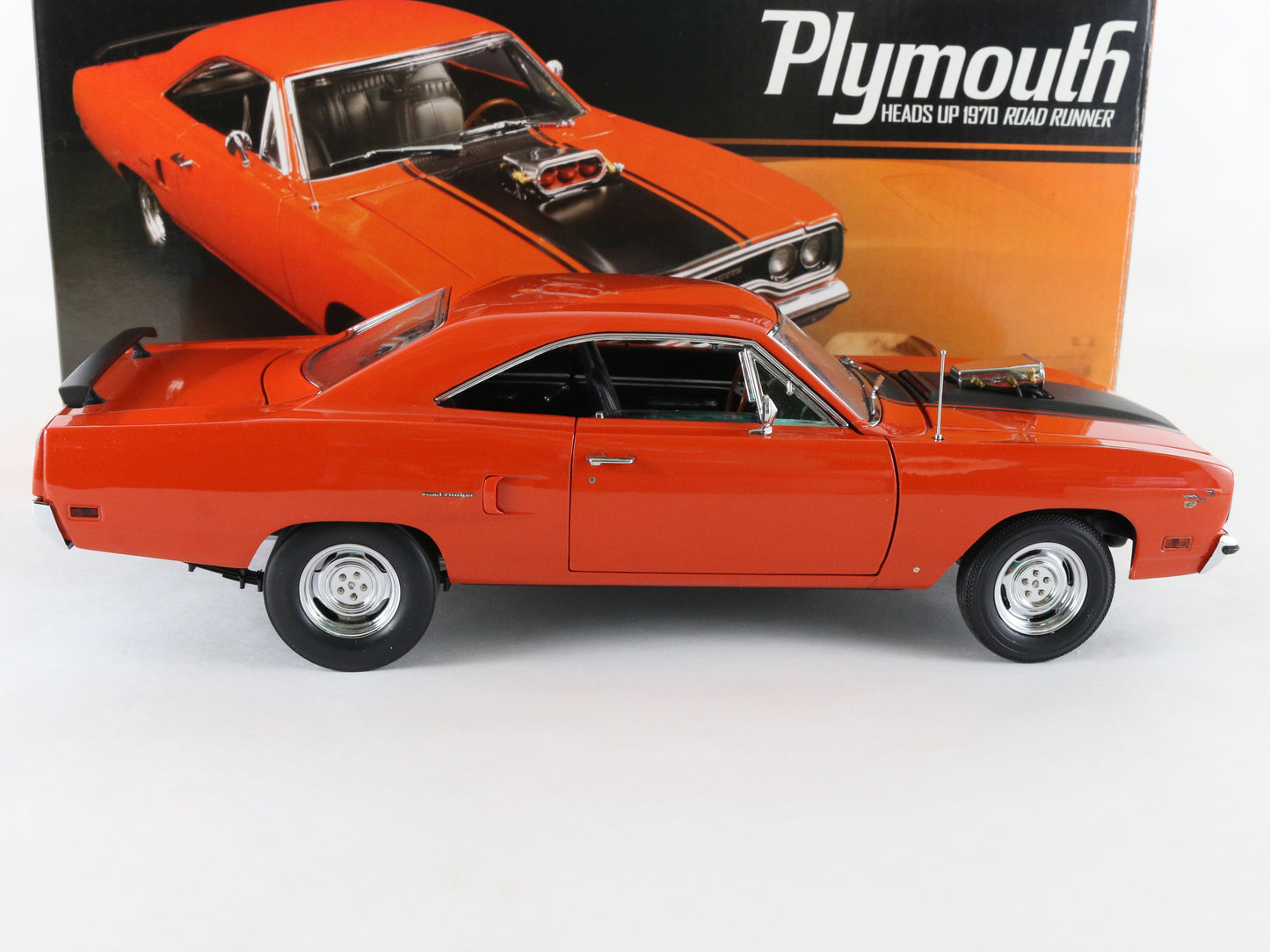 1970 Plymouth Road Runner Heads UP Orange Black GMP 1:18 1 Of 996 G1803125