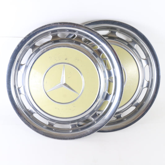 Lot Of 2 1955-56 Chevrolet Chevy Metal Dog Dish Hubcap 10.75"