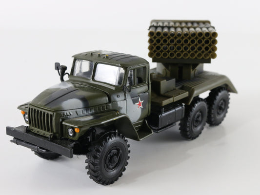 Ural 4320 Vpan BM-21 Grad Rocket Launcher Electon Military Truck 1:43