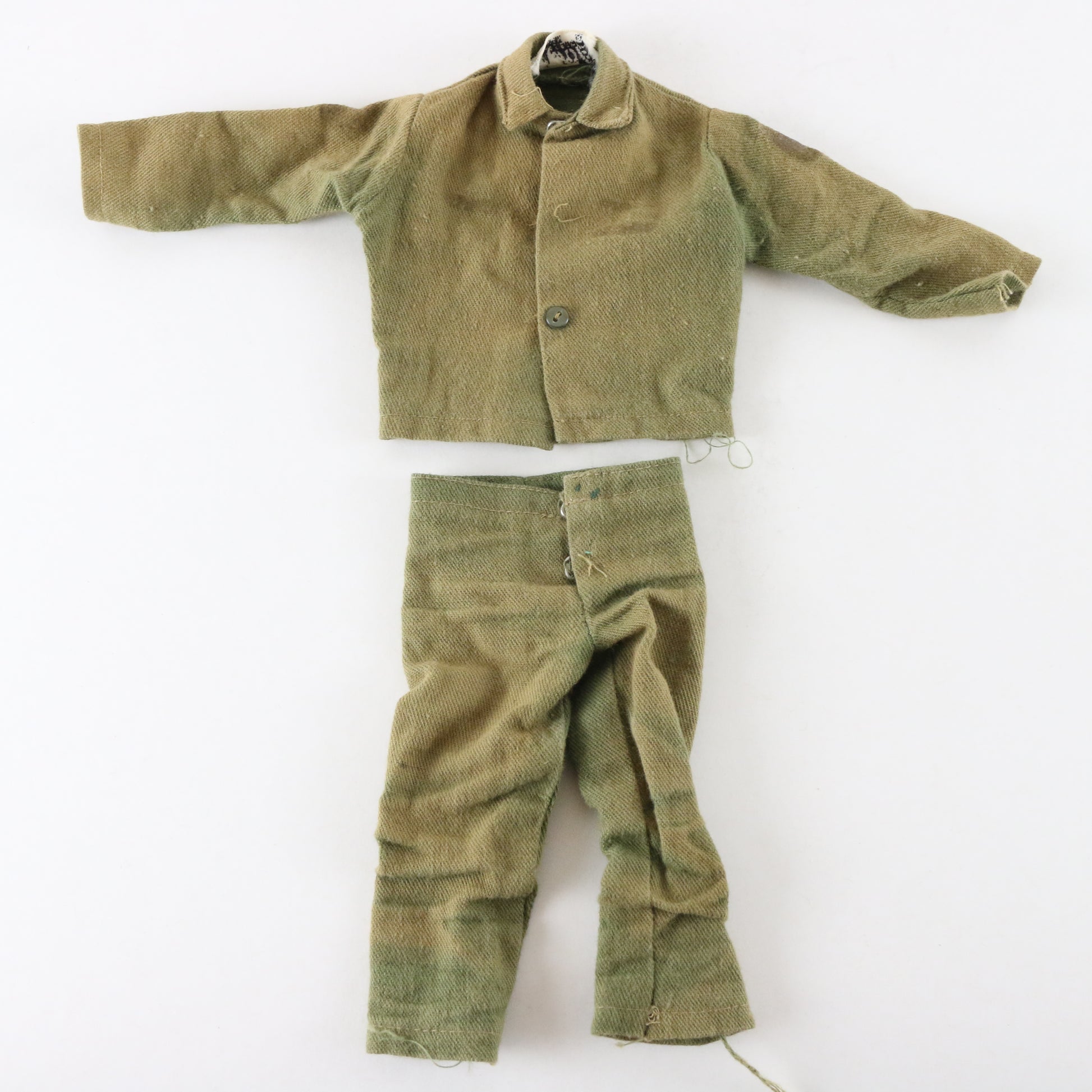  1964 Hasbro Gi Joe Action Soldier Fatigue Jacket & Pants 12" Figures