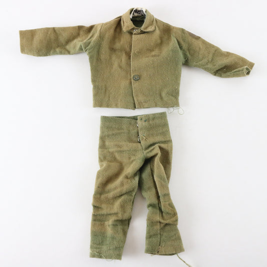  1964 Hasbro Gi Joe Action Soldier Fatigue Jacket & Pants 12" Figures